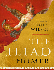 The Iliad 1st Edition By Homer