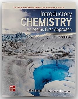 Introductory Chemistry An Atoms First Approach 3rd Edition