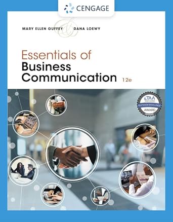 eBook For Essentials of Business Communication 12th Edition By Mary Ellen Guffey