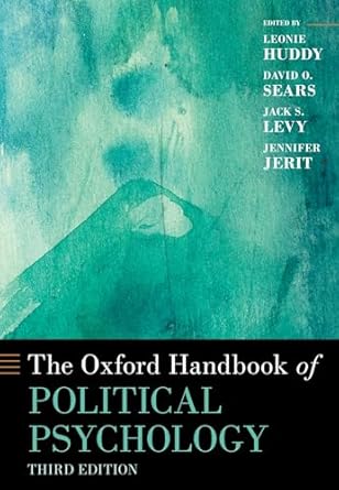 eBook For The Oxford HandBook of Political Psychology 3rd Edition By Leonie Huddy