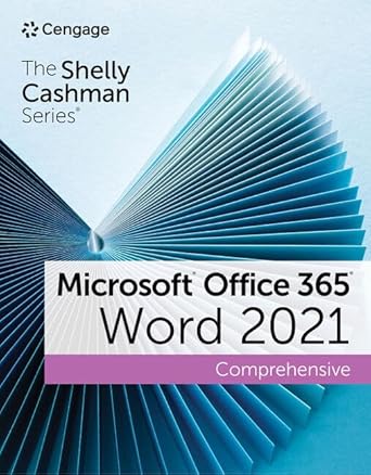 eBook For The Shelly Cashman Series Microsoft Office 365 & Word 2021 Comprehensive 1st Edition By Misty E. Vermaat