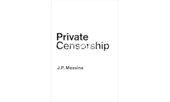 eBook For Private Censorship 1st Edition By Messina
