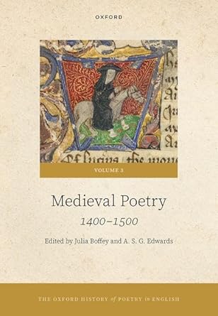 eBook For Volume 3 Medieval Poetry 1400-1500 1st Edition